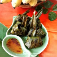ไก่ห่อใบเตย